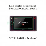 LCD Display Screen Replacement for LAUNCH X431 PAD II PAD2